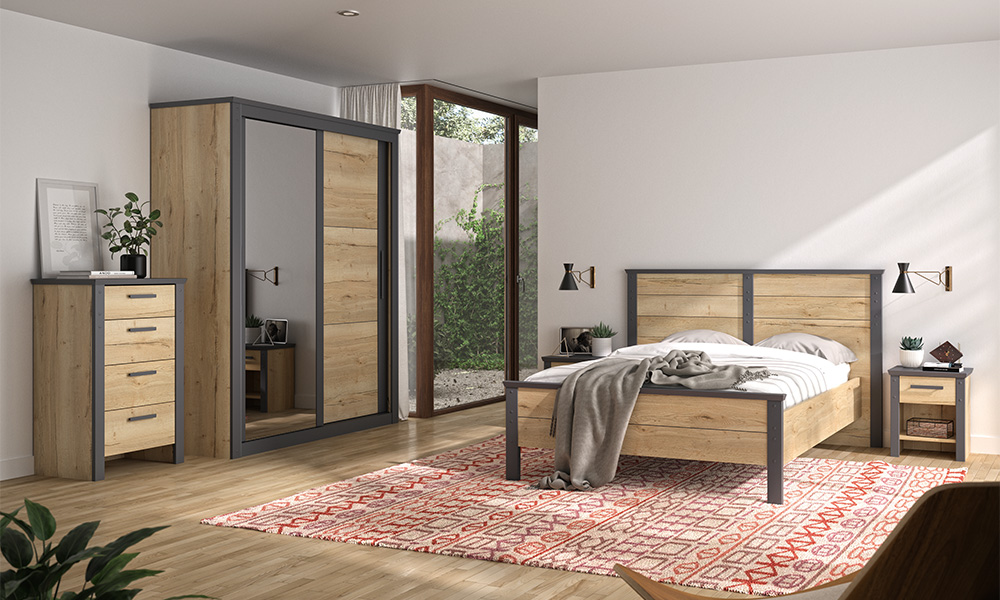 Lit pour literie 160 cm – Image 2