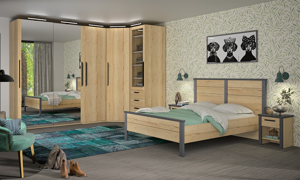 Lit pour literie 160 cm – Image 3