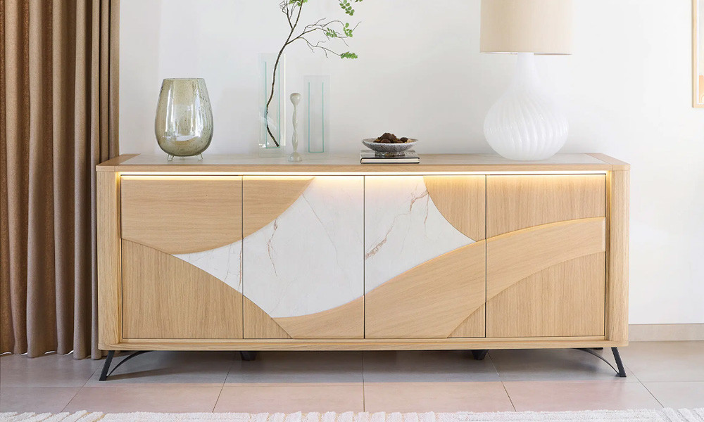 Enfilade 4 portes